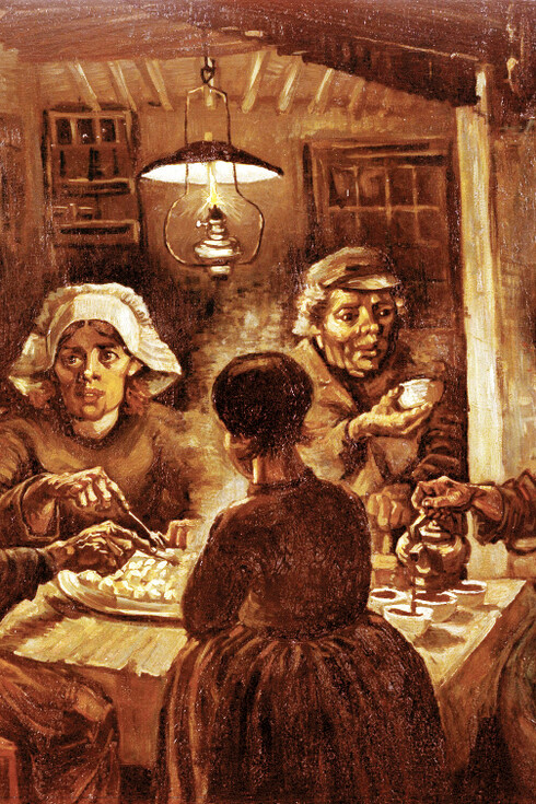 Vincent Van Gogh. Mangiatori di patate