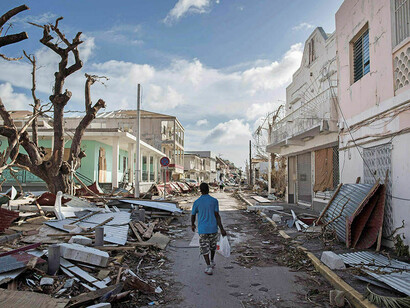 Antes de llegar a Florida, Irma devastó las islas del Caribe