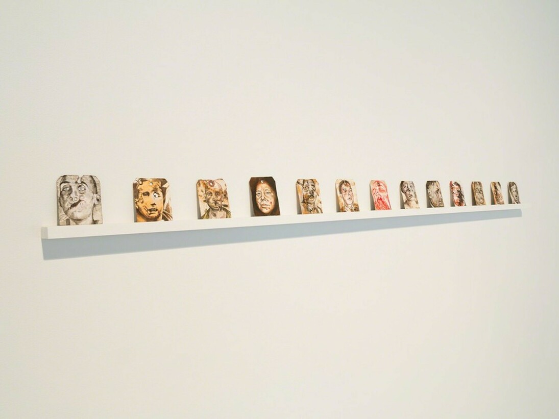 Eric Stotik. Set, Exhibition view. Courtesy of Russo Lee Gallery 