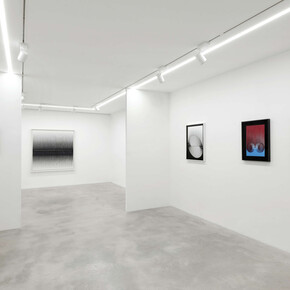 Alberto Biasi, Politipi, vista della mostra. Per gentile concessione della Galleria Dep Art