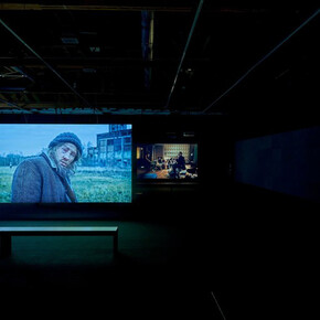 Julian Rosefeldt. Manifesto. Courtesy of Hauser & Wirth