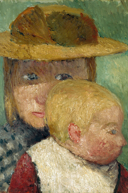 Paula Modersohn-Becker, Bambini al sole, dettaglio, verso 1903, Collezione privata, Credito fotografico: Paula-Modersohn-Becker-Stiftung, Bremen