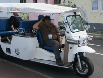Tuk Tuk tailandesi, importati alle Azzorre a scopo turistico