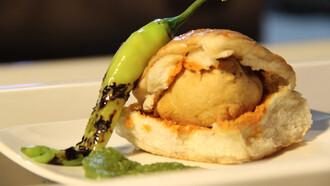 Vada Pav is a highly appetizing and delicious dish, most popular in Mumbai, India