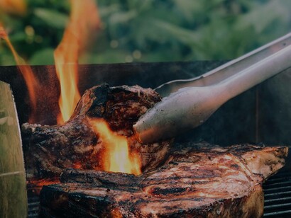 Grilling food is a traditional culinary trademark of African cuisine
