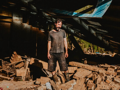 Inundated. Natalie Grono’s flood photos, artwork in ehxibition. Courtesy of the Australian National Maritime Museum