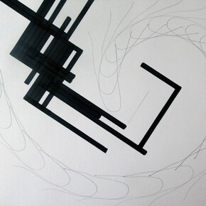 Luciana Lamothe, Untitled, 2014, drawing (detail), Copyright the artist, Blanche ou l'Oubli