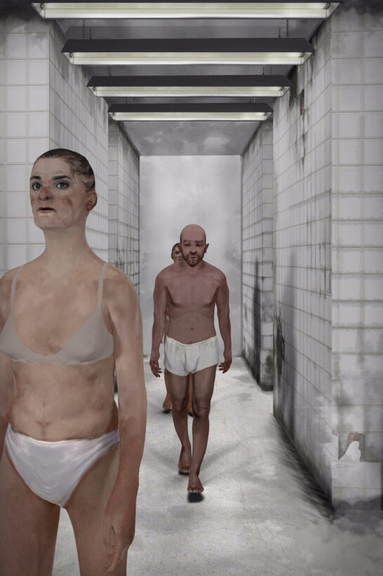 Biljana Djurdjevic, Instrument of Activity- Hallway (still from animation), 2014-2015, 07:26 min