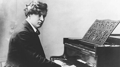 Ferruccio Busoni al pianoforte, ca 1895