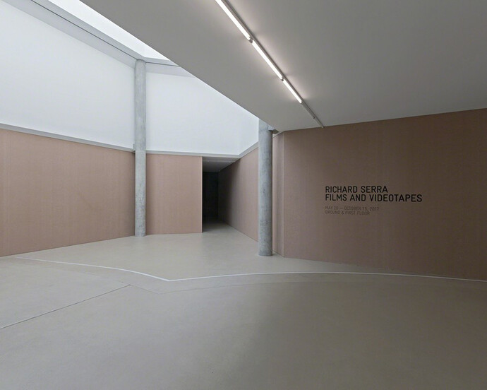 Richard Serra. Courtesy of Kunstmuseum