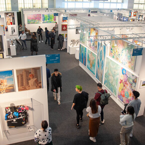 Artexpo New York 2024, exhibition view. Courtesy of Artexpo New York