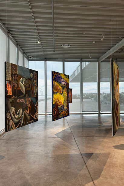 Florencia Böhtlingk, Juro que todo esto sucedió en un día, exhibition view. Courtesy of Hache Gallery