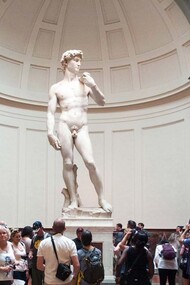 Il David di Michelangelo, Galleria dell'Accademia Firenze