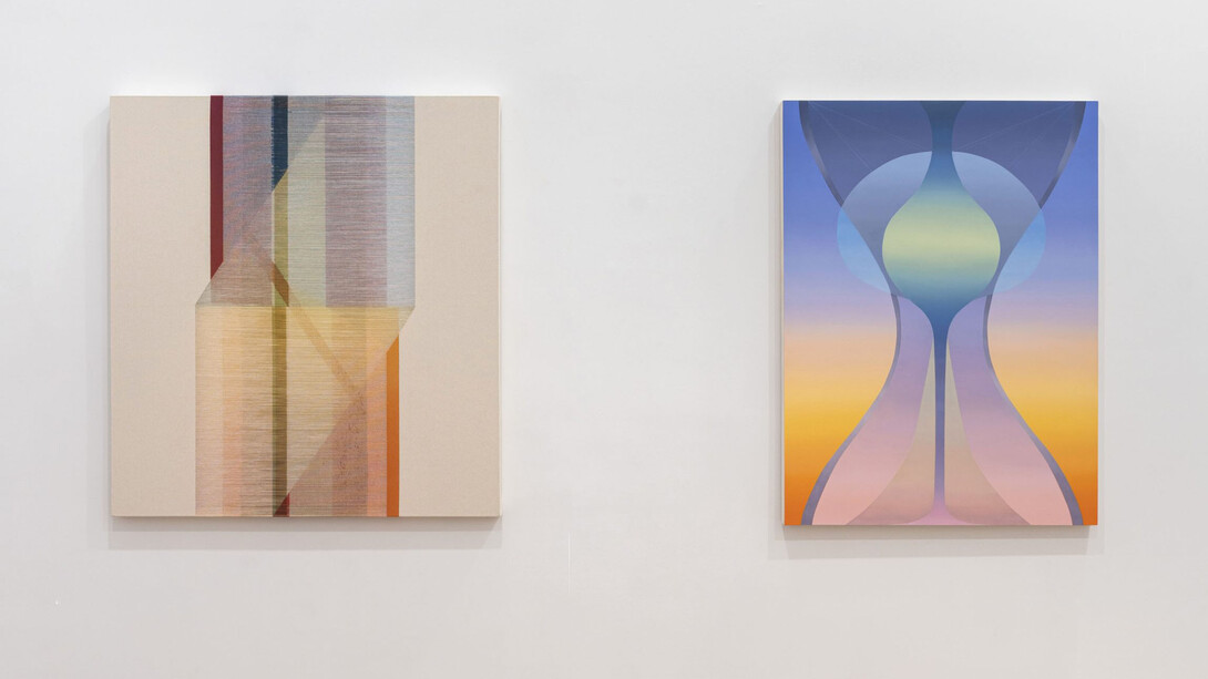 Viewing room, Myles Bennett and Minako Iwamura, exhibition view. Courtesy of JDJ Gallery