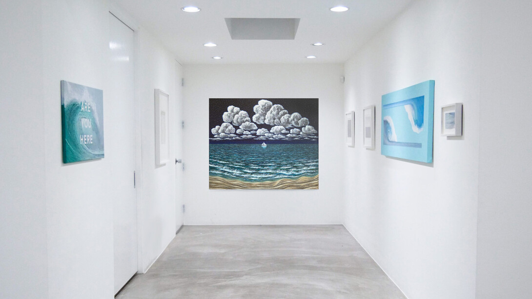 Various artists, Ocean days, exhibition view. Courtesy of Kantor Gallery