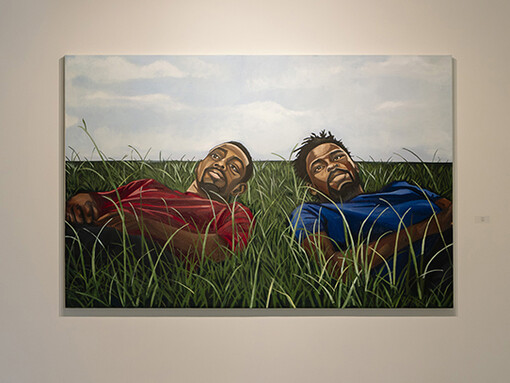 Barry Johnson, silence is golden, exhibition view. Courtesy of Winston Wächter Fine Art
