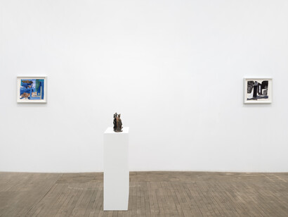 Simone Fattal, The hearth, exhibition view. Courtesy of kaufmann repetto