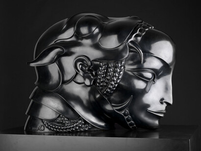Dashi Namdakov, Amazonka, Bronze, 75 x 76 x 40 cm, © Halcyon Gallery, Image © Roland Dafis