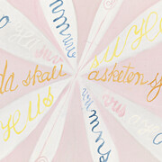 Hilma af Klint, Serie eros, serie WU/rosa, grupo II (erosserien, serie WU/rosen, grupp II), n.º 5, 1907. Cortesía del Guggenheim Museum Bilbao 