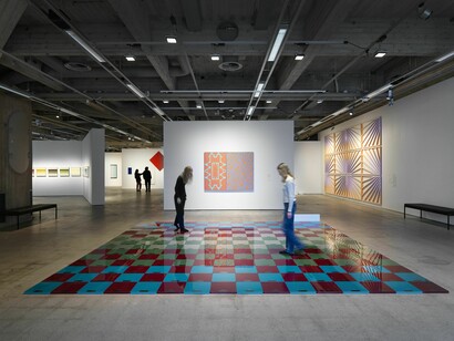Various artists, Experiments in concretism, exhibition view. Courtesy of Espoo Museum of Modern Art
