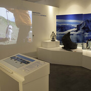 The museum in Antarctica, exhibition view. Courtesy of Casa de la Ciencia 