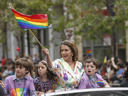 The public of Gay Pride Parade