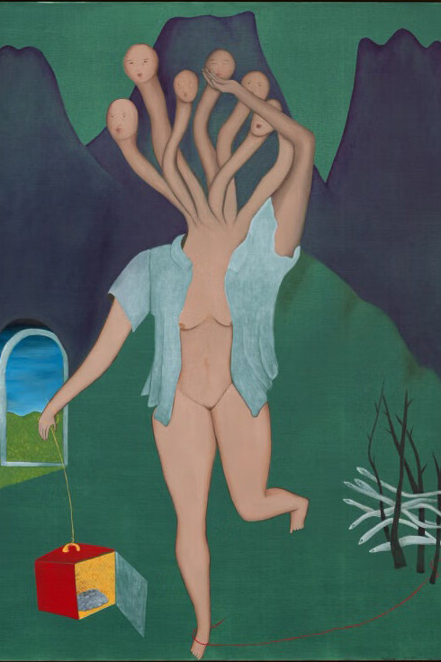 Cecilia Vicuña, Medusa (detail), 1972 / 2023. Courtesy of Lehmann Maupin