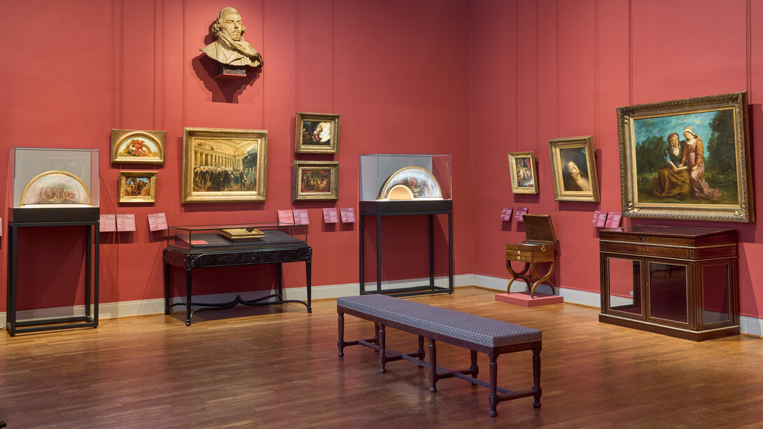 Delacroix. A place, an artist, exhibition view. Courtesy of Musée National Eugène-Delacroix