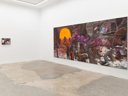 Veronica Fernandez, Prey, exhibition view. Courtesy of Anat Ebgi 