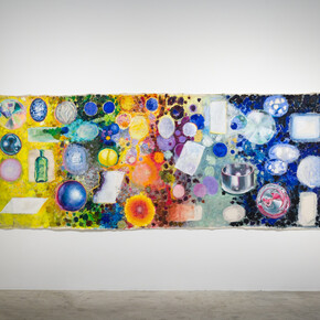 Margarete Hahner, Heimlich, Tableau Vivant 2022-23, installation view, Track 16 Gallery, Los Angeles. Courtesy of the artist and Track 16 Gallery