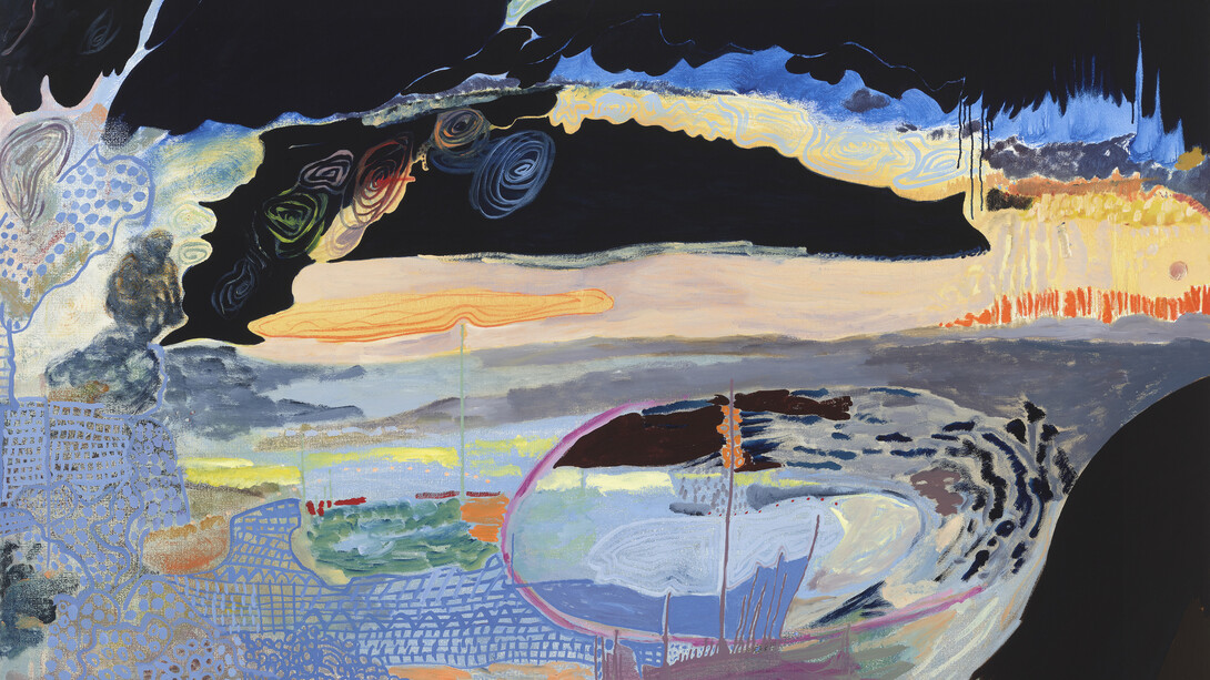 Eva Lundsager, and horribly beautiful site (detail), 2024. Courtesy of Talley Dunn Gallery