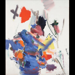Hans Hofmann (1880-1966): Struwwelpeter [Struwel Peter], 1965,  huile sur toile | Öl auf Leinwand | oil on canvas, 183,2 x 153 cm / University of California, BAMPFA, Gift of the artist, 1966 / ©2016 The Renate, Hans and Maria Hofmann Trust/Artist Rights Society (ARS), New York