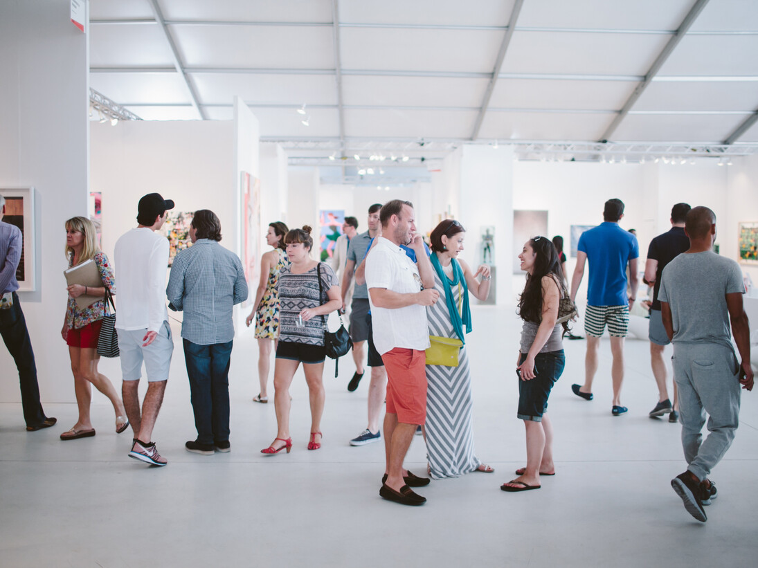 Installation view at Miami Project Art Fair 2013