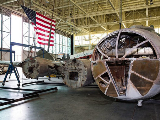 Boeing B-17E Flying Fortress. Courtesy of Pearl Harbor Aviation Museum
