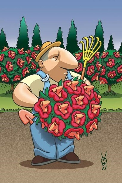 Alain Voss. O jardineiro