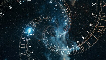 Time is a fiction we create as we discover what Life is all about