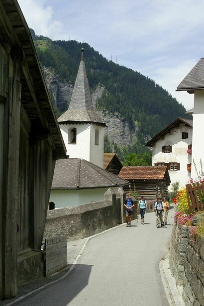 Nice village in Valchiavenna