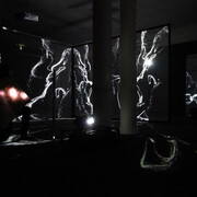 Entre réflexions et immersion, exhibition view. Courtesy of Cercle Cité 