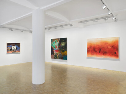 Various artists, Language between us, exhibition view. Courtesy of Pippy Houldsworth Gallery 