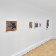 Christo, exhibition view. Courtesy of Gagosian Gallery