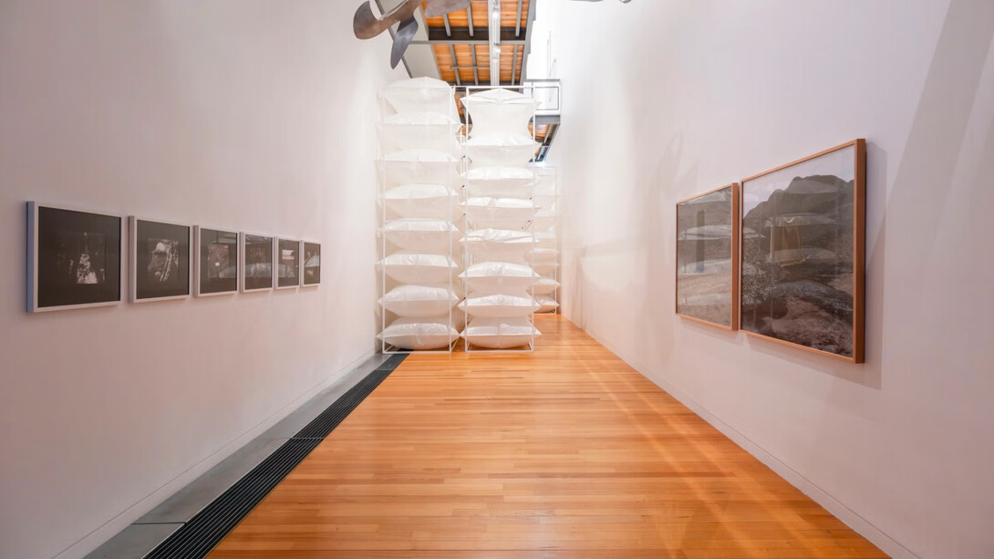 Various artists, Not a solitary feeling, exhibition view. Courtesy of Te Pātaka Toi Adam Art Gallery