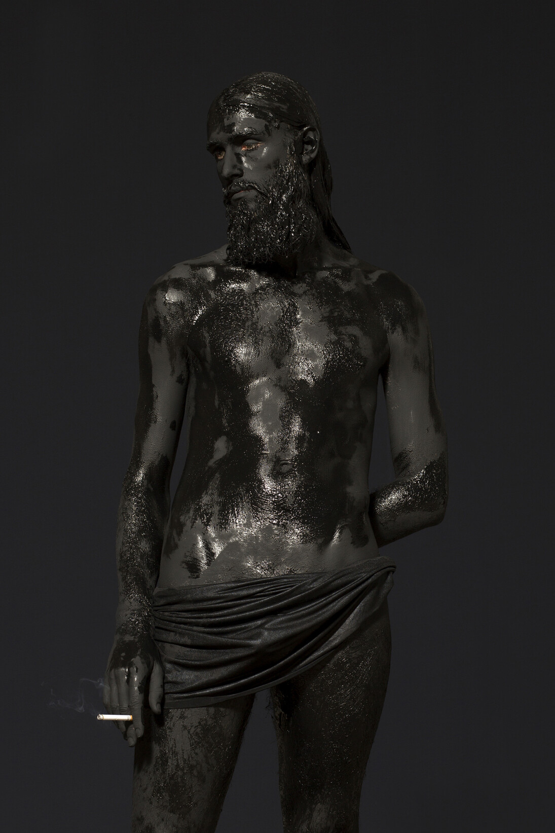 Mustafa Sabbagh, onore al nero _ untitled, 2015
stampa fotografica lambda su dibond, ed. di 5 + 1 PA
© mustafa sabbagh 
