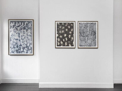 Minjung Kim and Rebecca Salter, Dusk to dawn, exhibition view. Courtesy of Patrick Heide Contemporary Art