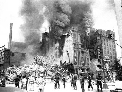 Macabras coincidencias del destino: el segundo terremoto de este mes se produjo el día en que se cumplían 32 años del mayor terremoto de la historia de México