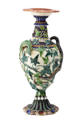 Vase decorated in the Fashion of Palissy
Charles-Jean Avisseau (1796-1861) 1850