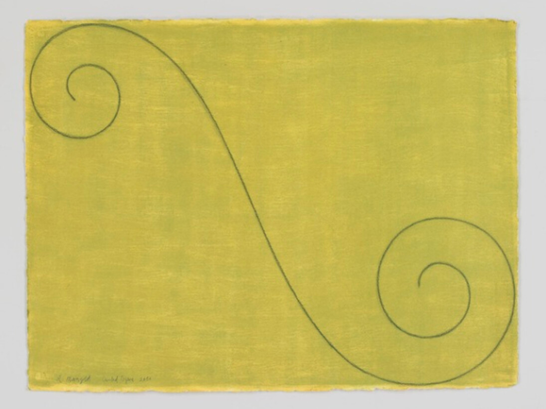 Robert Mangold. Courtesy of Pace Gallery