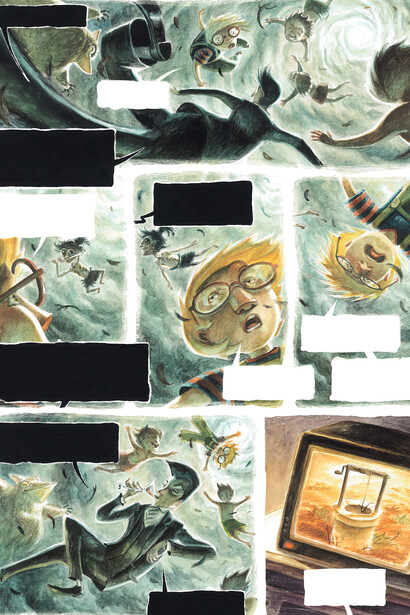 Illustration from "Le Coeur de l'Ombre"