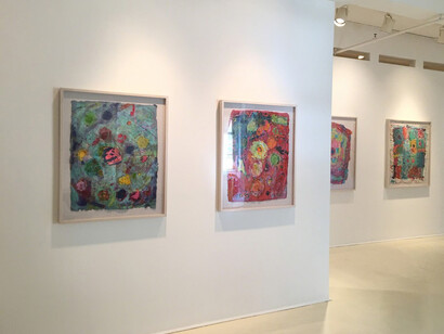 Magical Colors Emerging from the Show, Exhibition view. Courtesy of Walter Wickiser Gallery