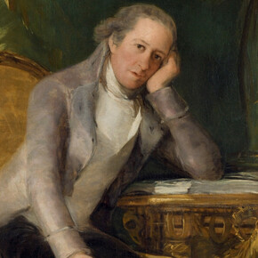 Francisco de Goya of Lucientes, Gaspar Melchor and Jovellanos (detail), 1798. Courtesy of Museo Nacional del Prado