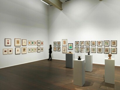 Henry Moore, Exhibition view.Courtesy of Hauser & Wirth Zürich